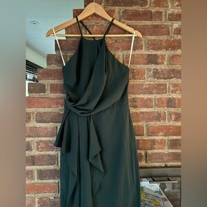 LULUS EMERALD LONG DRESS